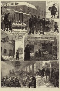 The Distress in Sheffield by Harry Furniss